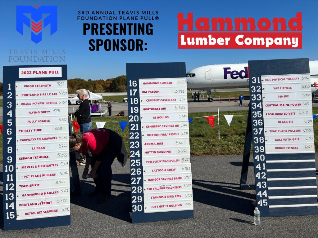 3rd Annual Travis Mills Foundation Plane Pull® Hammond Lumber Company